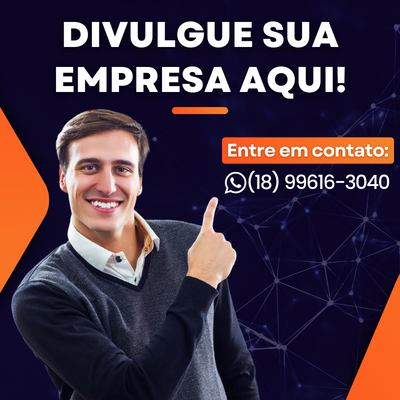 Anúncio pequeno para o divulgue sua empresa aqui