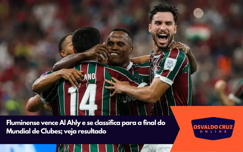 Fluminense vence Al Ahly e se classifica para a final do Mundial de Clubes
