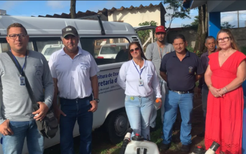 Trabalho de combate ao mosquito da dengue é intensificado em Osvaldo Cruz